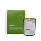 EkoDetale, Elegance, świeca sojowa w szkle, Lush Sandalwood, 60g