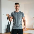 Enero Fit, guma, taśma oporowa, 12-25 kg, czarna