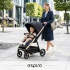 Espiro, Pearl, wózek spacerowy, 10 black pearl