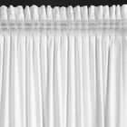 Eurofirany, zasłona gotowa, Avena, na taśmie, 135-270 cm, biały