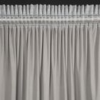 Eurofirany, zasłona gotowa, Avena, na taśmie, 135-270 cm, stalowy