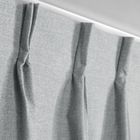 Eurofirany, zasłona gotowa, Nelisa, 125-270 cm, srebrny