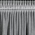 Eurofirany, zasłona gotowa, Nilo, na taśmie, 140-270 cm, szary