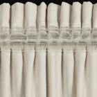 Eurofirany, zasłona gotowa, Vani, na taśmie, 140-270 cm, beżowy