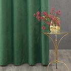 Eurofirany, zasłona zaciemniająca gotowa, D91 Rosa, 140-250 cm, zielona