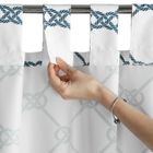 Eurofirany, zasłona zaciemniająca gotowa, Garden, na szelkach, 155-220 cm, biały