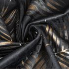 Eurofirany, zasłona zaciemniająca gotowa, Gloria, na taśmie 140-300 cm, czarny