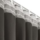 Eurofirany, zasłona zaciemniająca gotowa, na taśmie, Milan, 140-300 cm, grafitowy