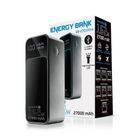 Everactive, powerbank z latarką, 27000mAh, 1xUSB, 2xUSB-C, 162,5W, QC4+, wyświetlacz LCD, czarny, EB-27Q