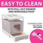 Ferplast, Sahara, kuweta dla kota, zielona