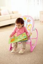 Fisher-Price, fotelik-bujaczek, różowy