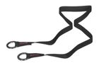Flexi Black Design, smycz taśmowa, rozmiar M, 5m, czarna