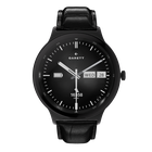Garett, Quantum, smartwatch, stalowy, czarny