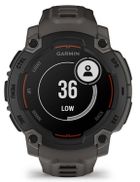 Garmin, Instinct E, smartwatch, 45 mm, black/charcoal