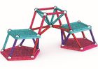Geomag, Glitter Recycled, konstrukcyjne klocki magnetyczne, 60 elementów