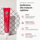 Georganics, GeoKIDS, naturalna pasta do zębów dla dzieci z hydroksyapatytem, na mocne szkliwo, strawberry, 75 ml