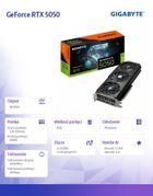 Gigabyte, karta graficzna, GeForce RTX 5050 GAMING OC 8G