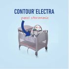 Graco, Contour Electra, łóżeczko niemowlęce z funkcją wibracji, Black
