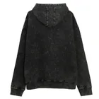 Grafitowa bluza z kapturem unisex o kroju oversize NOWEAR