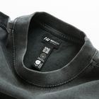 Grafitowy t-shirt oversize NOWEAR