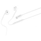 Hama, Glow II, słuchawki douszne, z mikrofonem, białe