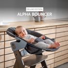 Hauck, Alpha Bouncer Deluxe, leżaczek, melange grey