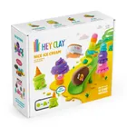 Hey Clay, Lody, masa plastyczna, 15 szt. + królik i błazenek GRATIS, zestaw promocyjny