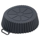 Hit, wkład do frytkownicy air fryer, silikonowy, szary, 20 cm