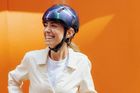 HJC, Calido Plus, kask rowerowy, rozmiar S, metaliczny czarny