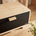 Homla, Bambou, chlebak, czarny, 35-23 cm