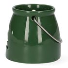 Homla, Lanern, lampion, z choinką zielony, 8-8 cm