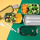 Homla, Loene, lunchbox, biały, 0,75l, 858937