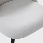 Homla, Ludi, krzesło, beżowe, 50-53-85 cm