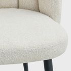 Homla, Luxe, krzesło, Ecru, 49-55-85 cm