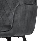 Homla, Satori, krzesło, grafitowe, 58-62-79 cm