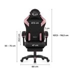 Huzaro, Force 3.7 Pink, fotel gamingowy