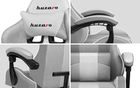 Huzaro, Force 4.7, fotel gamingowy, White Mesh