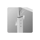 Huzaro, Hero 2.6, biurko gamingowe, białe