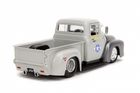 Jada Toys, Street Fighter, 1956 Ford Pick-up, model pojazdu z figurką, 1:24