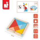 Janod, Essentiel, Tangram, drewniana układanka