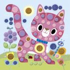 Janod, My arts & crafts, Zwierzęta, piankowe naklejki, multizestaw kreatywny