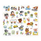 Janod, naklejki, przedszkole, 200 szt.