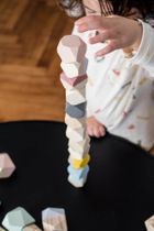 Janod, Sweet Cocoon, drewniane kamyki, 20 elementów