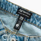 Jeansowe szorty z regulacją slim NOWEAR