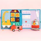 Jolly Designs. Zawody. Książeczka sensoryczno-manipulacyjna