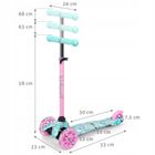 Kidwell, Uno, hulajnoga 3-kołowa, balansowa, happy