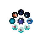 Kidywolf, Kidystar, projektor dla dzieci, zielony
