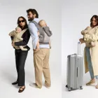 Kinderkraft, CarryBee, nosidełko ergonomiczne, beige