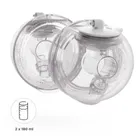 Kinderkraft, Hands-Free, podwójny laktator GentleFlow, pink