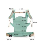 Kinderkraft, Nino, nosidełko ergonomiczne, 3m+, 20 kg, szare